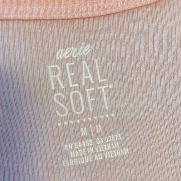 Aerie Real Soft Buttoned Tank Top - Picture 2 of 4